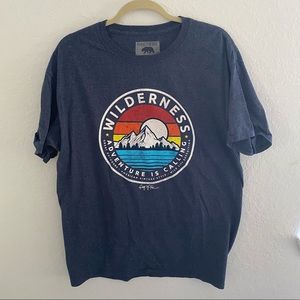 Ring of Fire Large Blue Tee
